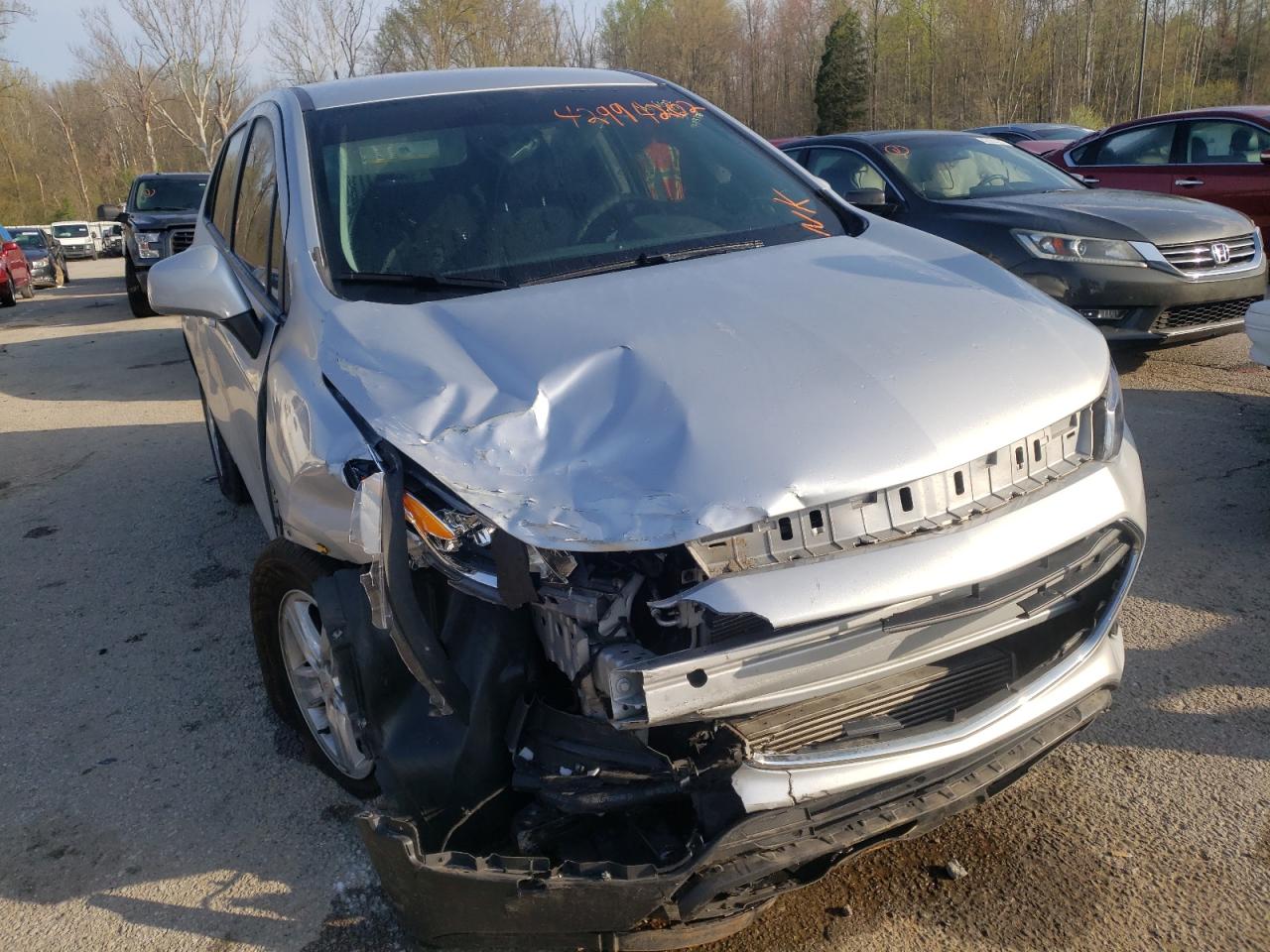 CHEVROLET TRAX LS 2020 with VIN KL7CJKSB4LB030175 - Photo from auction