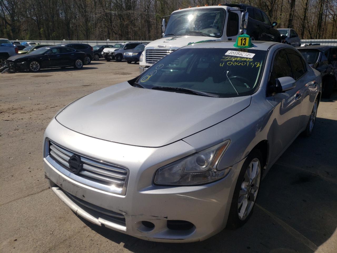 Photo 2 from auction – 2012 NISSAN MAXIMA S with VIN 1N4AA5AP0CC821487