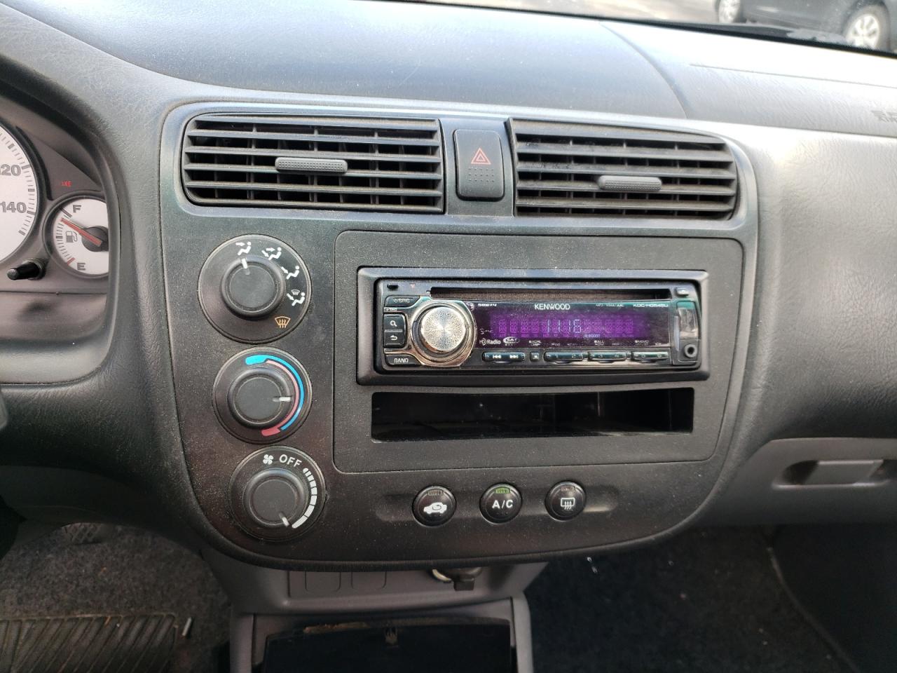 Photo 9 from auction – 2002 HONDA CIVIC EX with VIN 2HGES25792H522871