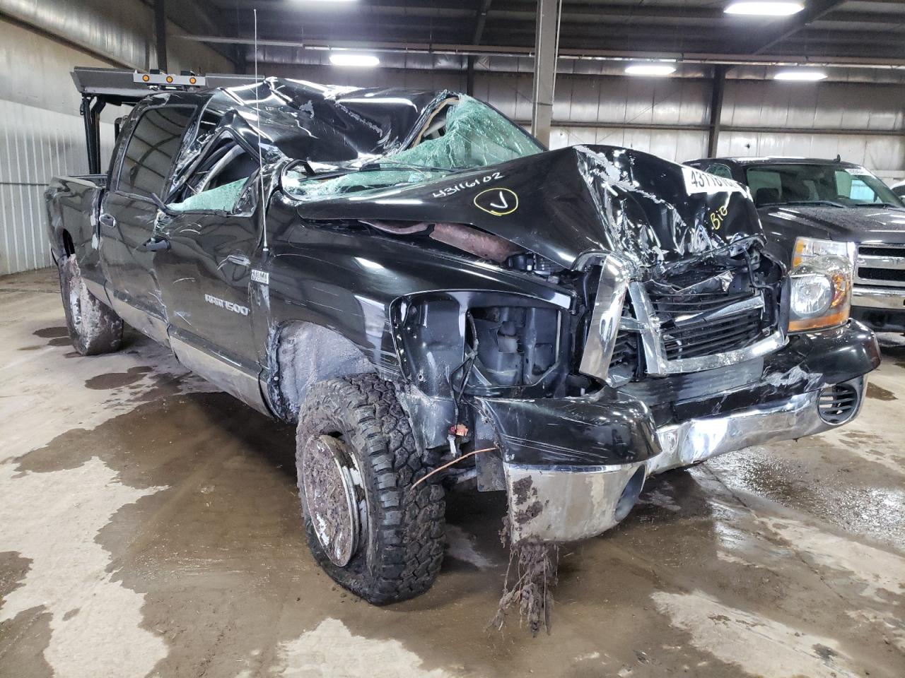 DODGE RAM 1500 2006 with VIN 3D7KS19DX6G278073 - Photo from auction