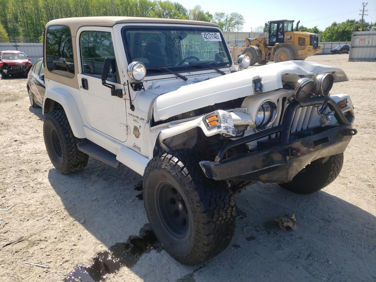 JEEP WRANGLER / 1999 with VIN 1J4FY49S4XP431709 - Photo from auction