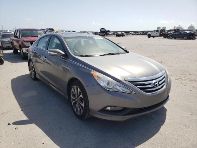 HYUNDAI SONATA SE 2014 with VIN 5NPEC4AC9EH825493 - Photo from auction