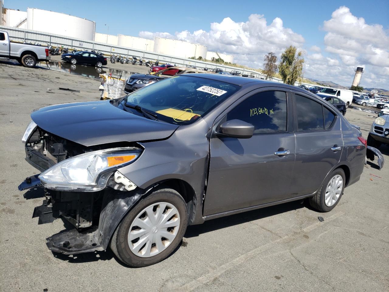 Photo 2 from auction – 2017 NISSAN VERSA S with VIN 3N1CN7AP8HK421474