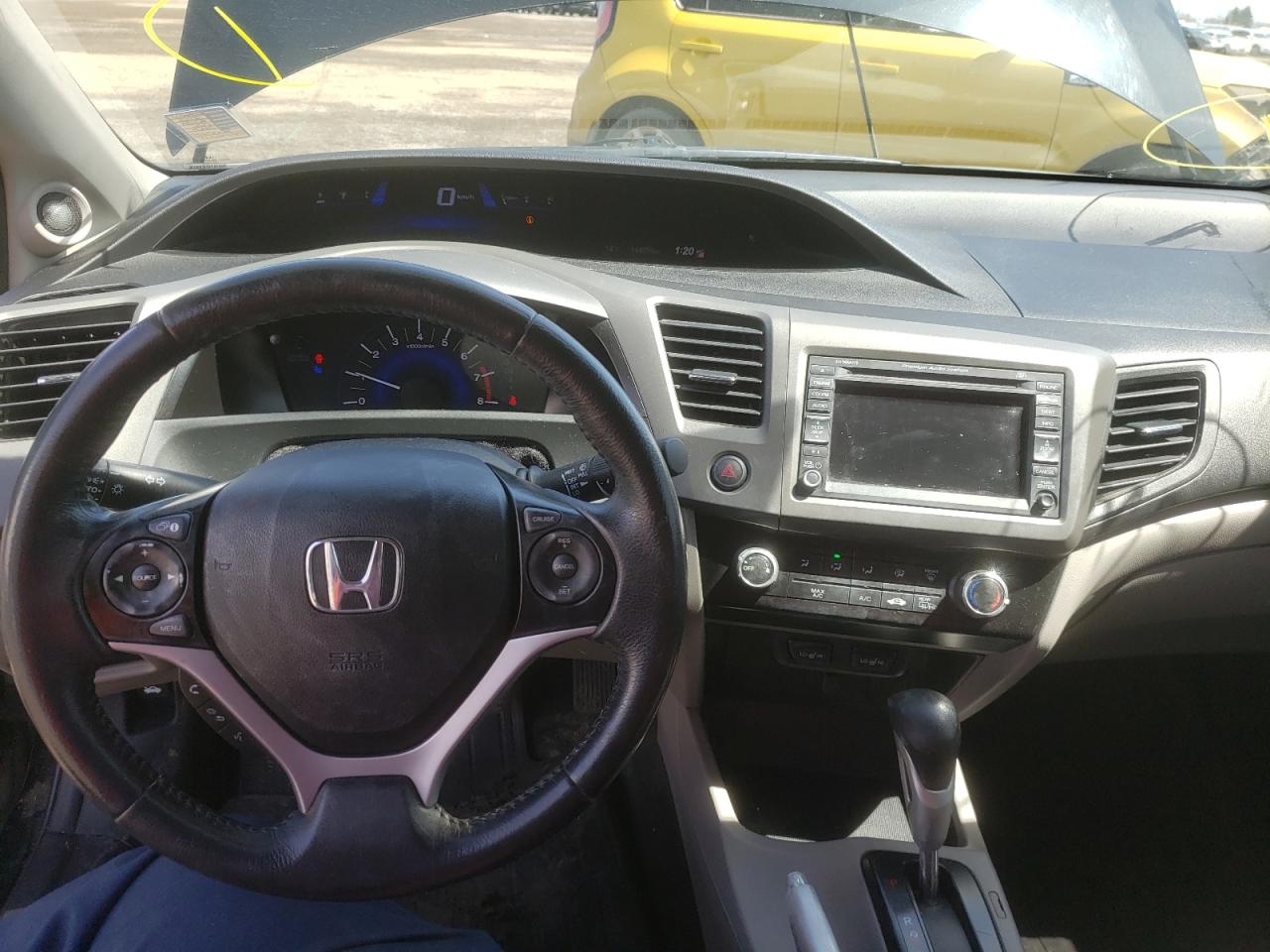 Photo 9 from auction – 2012 HONDA CIVIC EXL with VIN 2HGFG3B98CH000929