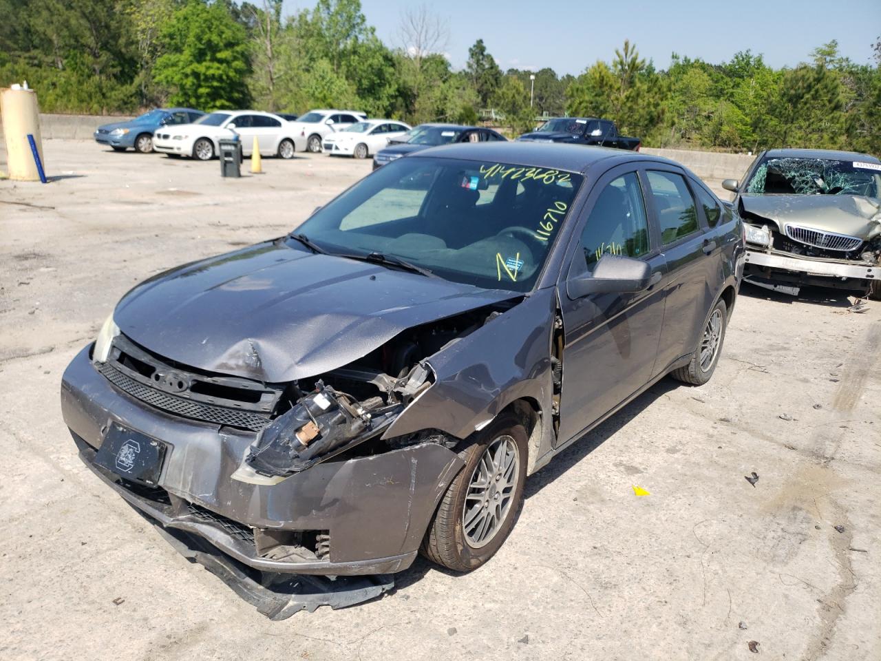 Photo 2 from auction – 2010 FORD FOCUS SE with VIN 1FAHP3FN1AW103967