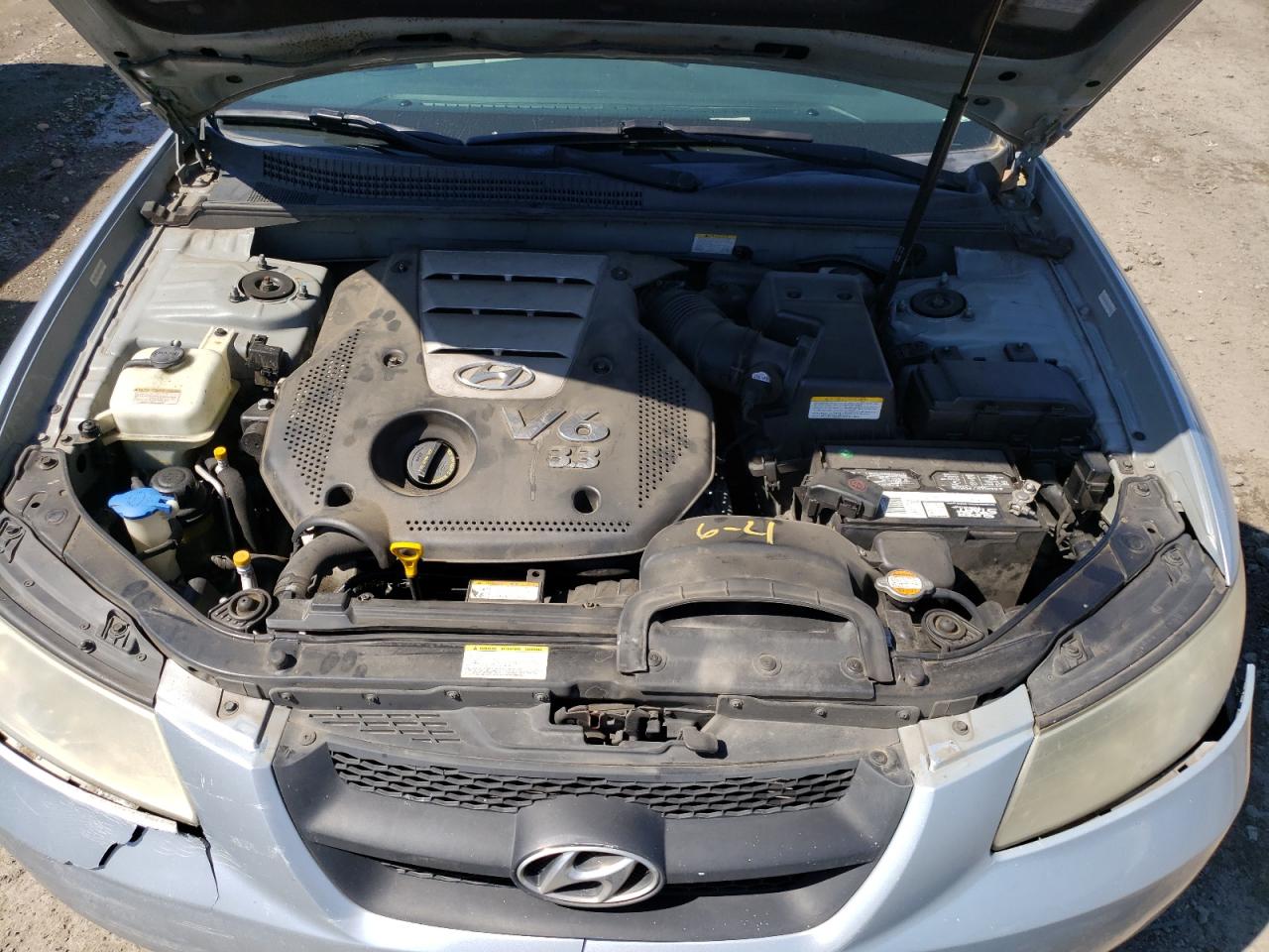 Photo 7 from auction – 2008 HYUNDAI SONATA GLS with VIN 5NPET46FX8H306993