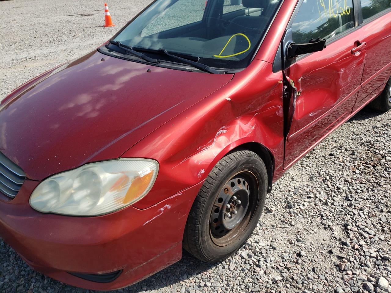 Photo 9 from auction – 2003 TOYOTA COROLLA CE with VIN 1NXBR38E53Z165809