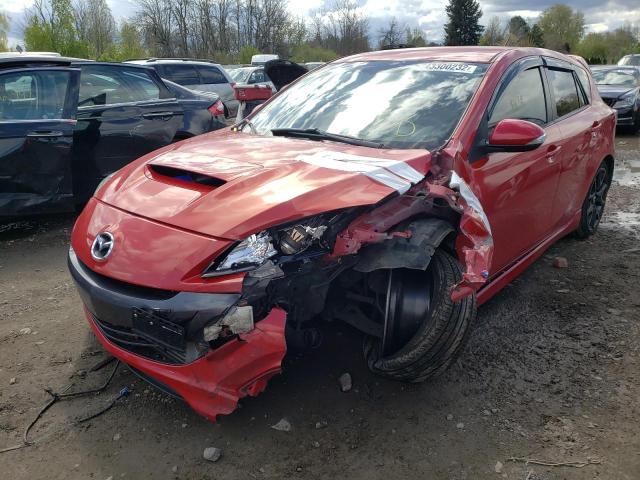 Photo 2 from auction – 2012 MAZDA SPEED 3 with VIN JM1BL1L3XC1676546