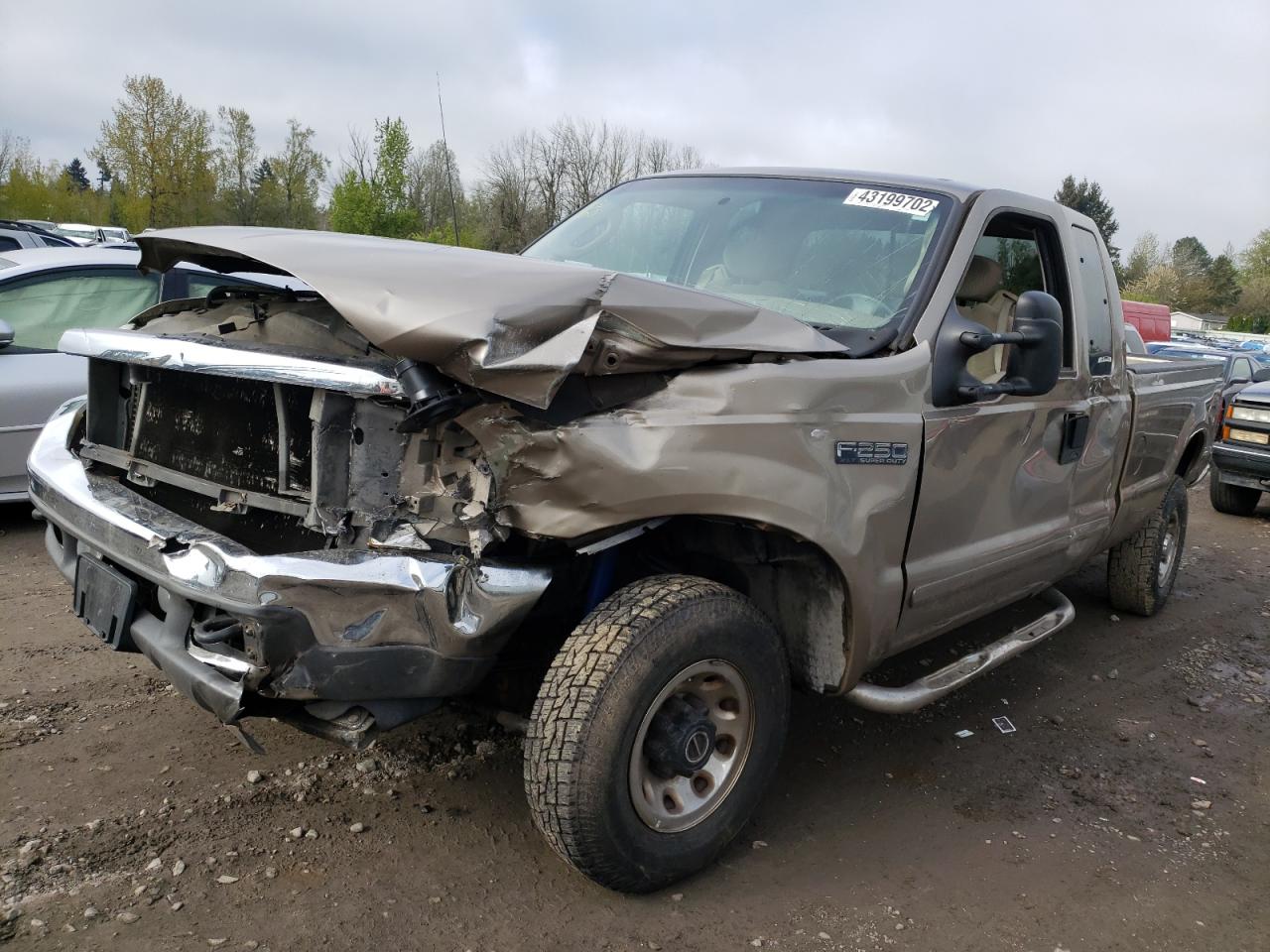 Photo 2 from auction – 2003 FORD F250 SUPER with VIN 1FTNX21S93EA90091
