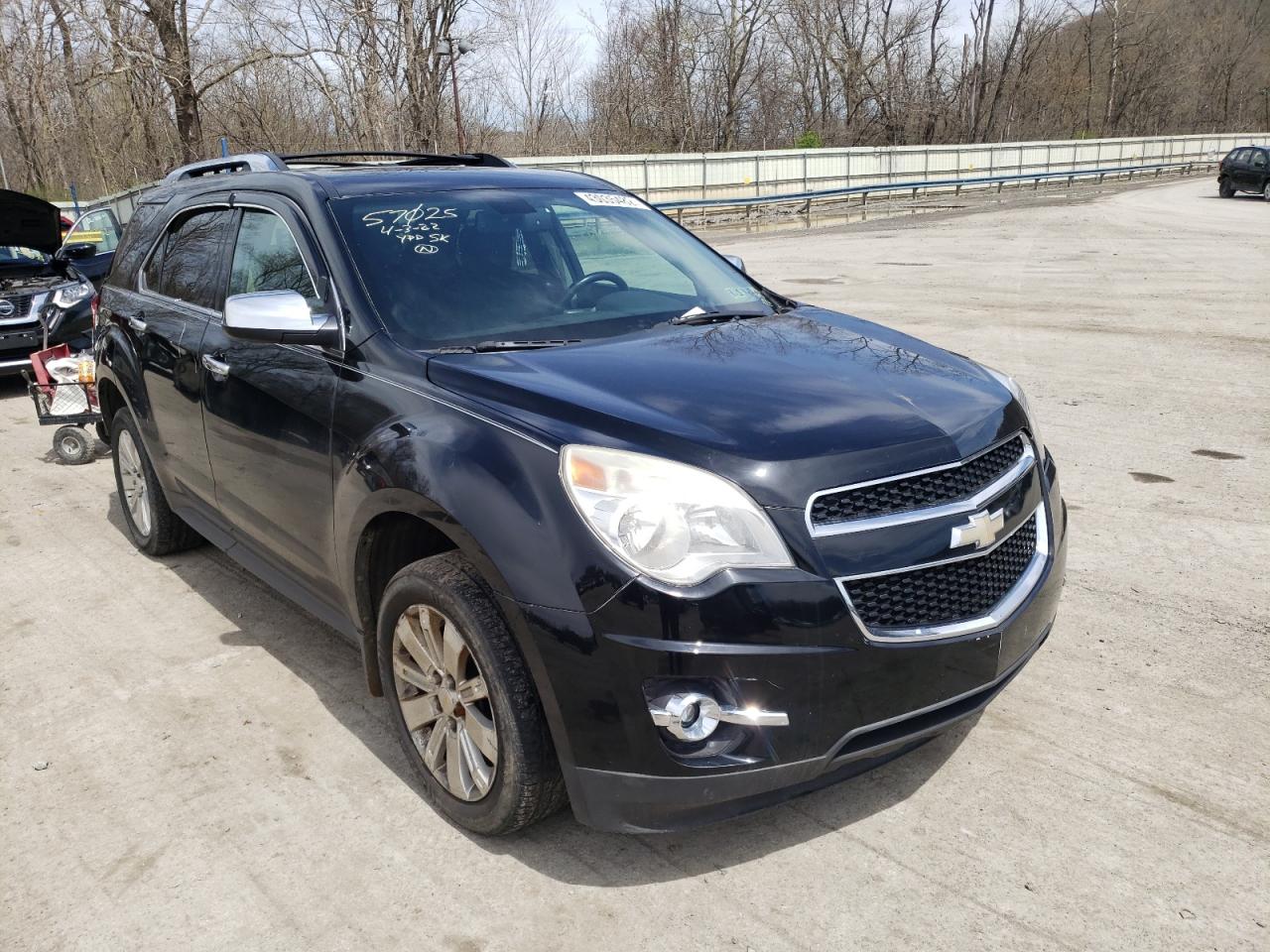 CHEVROLET EQUINOX LT 2010 with VIN 2CNFLNEW4A6302441 - Photo from auction
