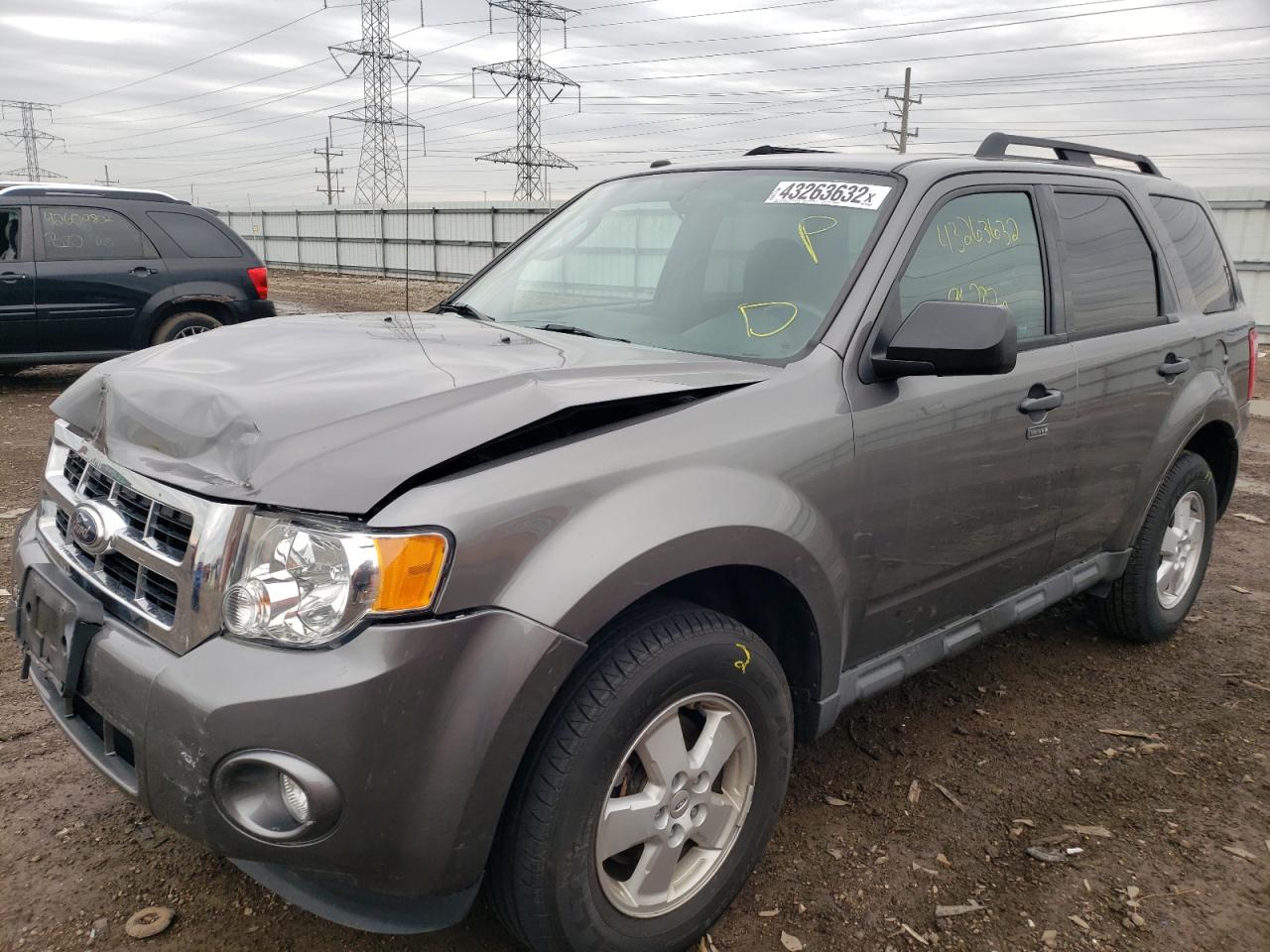 Photo 2 from auction – 2012 FORD ESCAPE XLT with VIN 1FMCU0D7XCKC14703