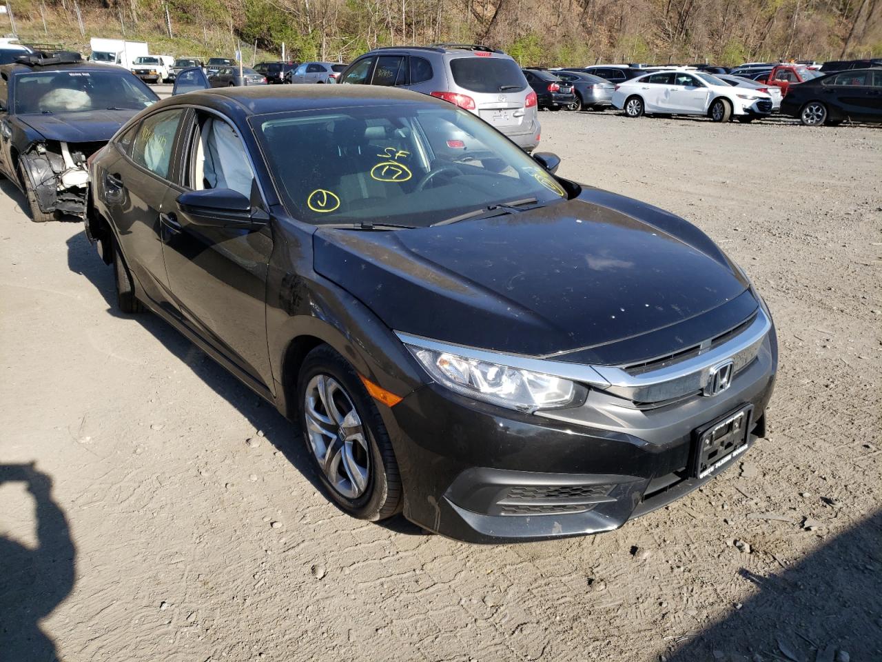 HONDA CIVIC LX 2017 with VIN 2HGFC2F56HH514783 - Photo from auction