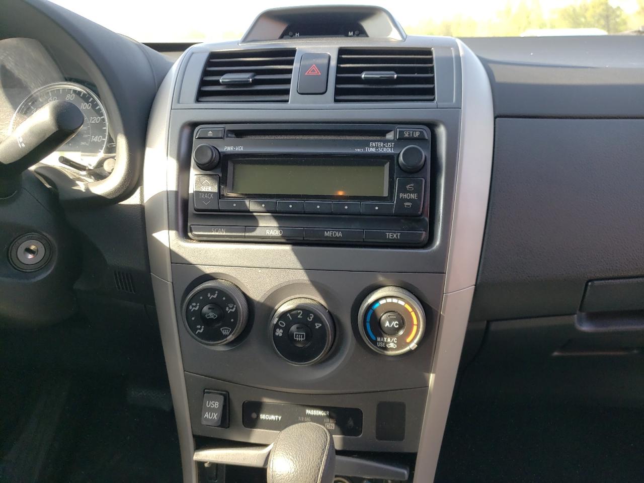 Photo 9 from auction – 2012 TOYOTA COROLLA BA with VIN 5YFBU4EEXCP014023
