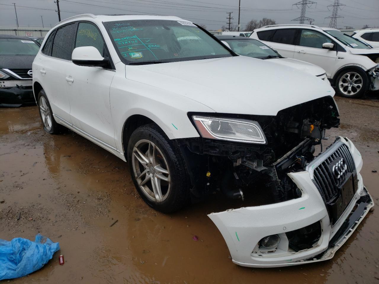 AUDI Q5 PREMIUM 2013 with VIN WA1LFAFP5DA018199 - Photo from auction
