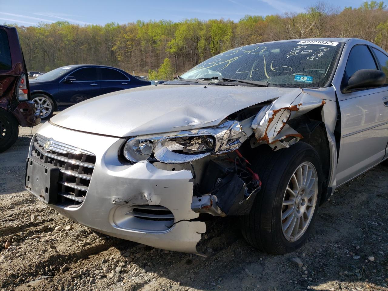 Photo 9 from auction – 2004 CHRYSLER SEBRING LX with VIN 1C3EL56R14N252076