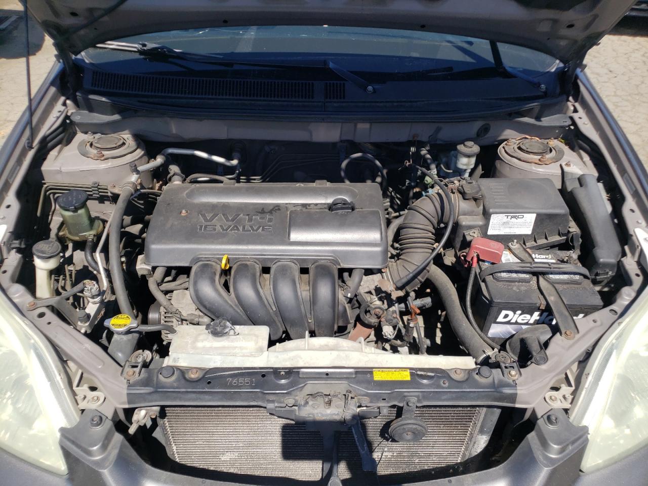 Photo 7 from auction – 2004 TOYOTA MATRIX with VIN 2T1LR32E14C204427