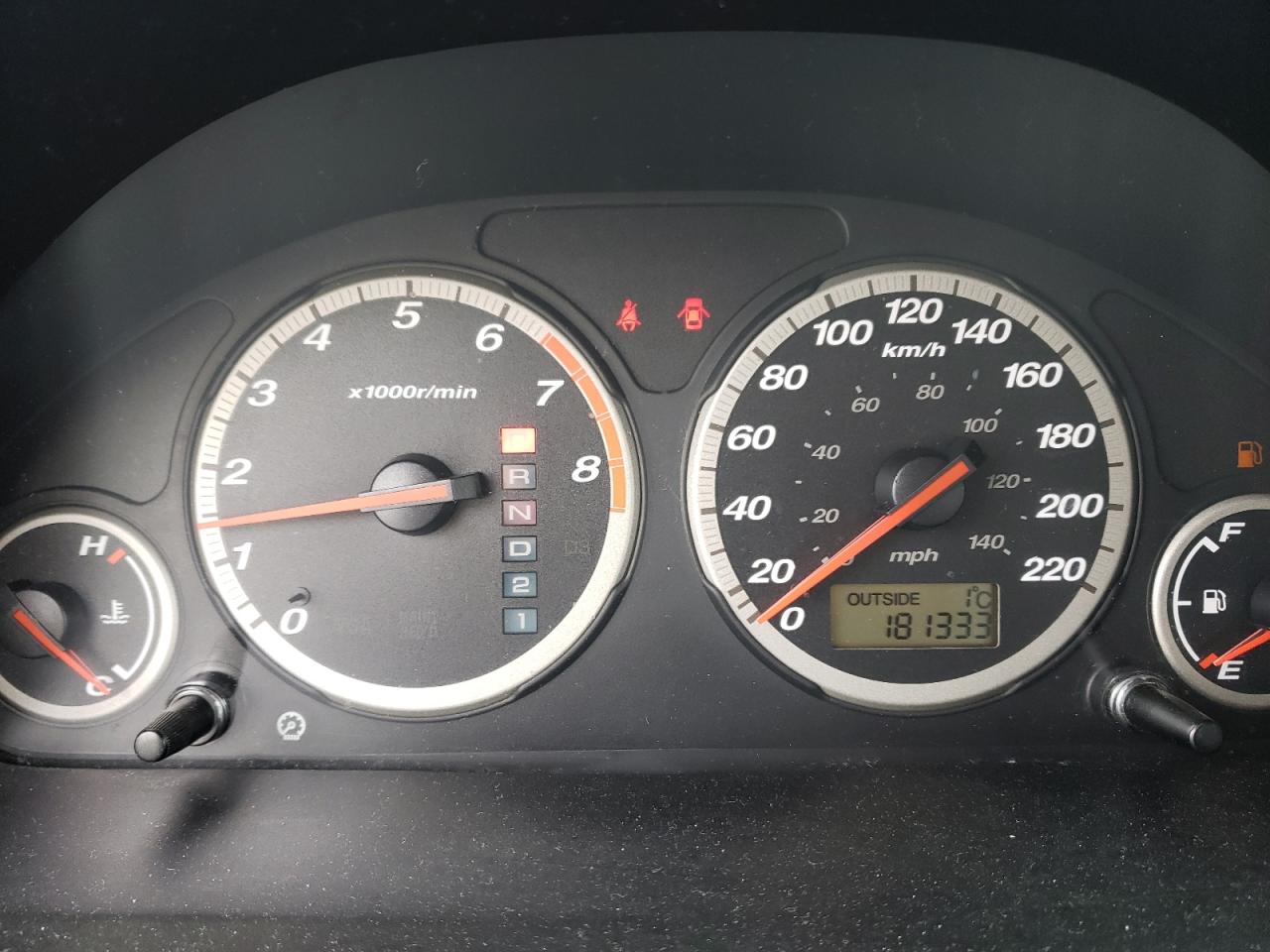 Photo 8 from auction – 2005 HONDA CR-V SE with VIN JHLRD78975C802710