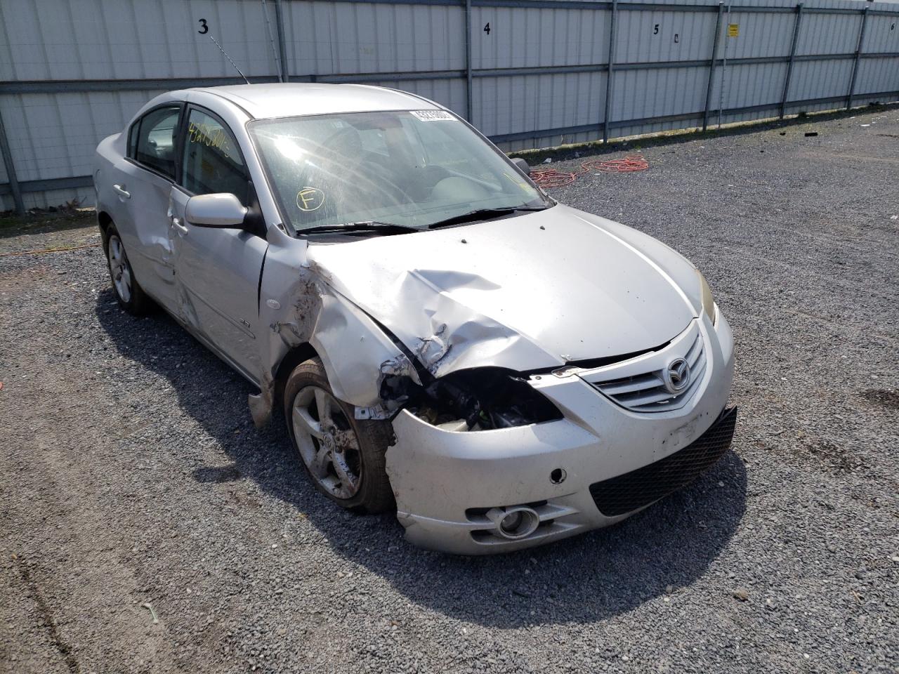 MAZDA 3 S 2006 with VIN JM1BK324561438682 - Photo from auction