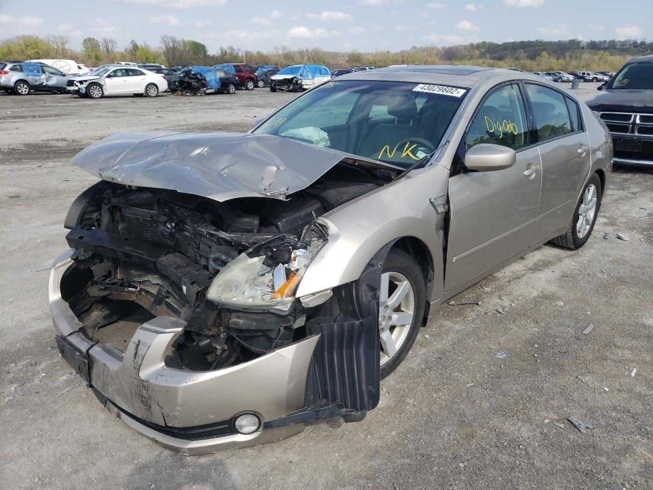 Photo 2 from auction – 2004 NISSAN MAXIMA SE with VIN 1N4BA41E94C923367