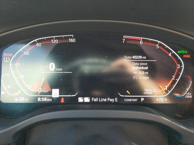Photo 8 from auction – 2021 BMW X4 XDRIVE3 with VIN 5UX2V1C08M9D96693