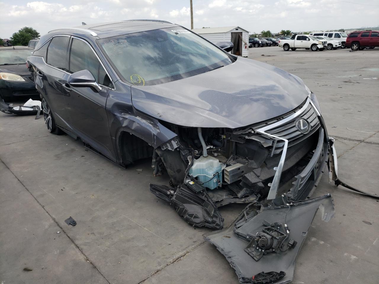 LEXUS RX 350 BAS 2017 with VIN 2T2ZZMCA4HC075287 - Photo from auction