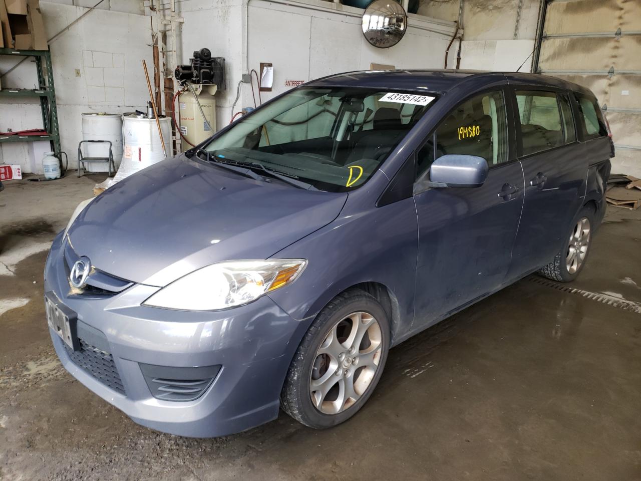 Photo 2 from auction – 2010 MAZDA 5 with VIN JM1CR2WL2A0378922