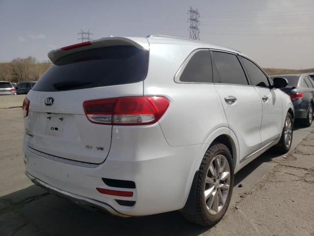 Photo 4 from auction – 2017 KIA SORENTO SX with VIN 5XYPKDA59HG323429