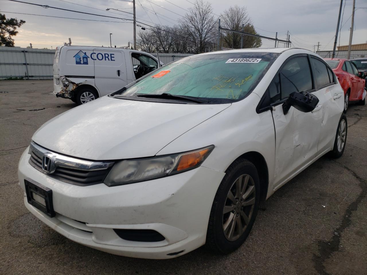 Photo 2 from auction – 2012 HONDA CIVIC EX with VIN 19XFB2F82CE004317