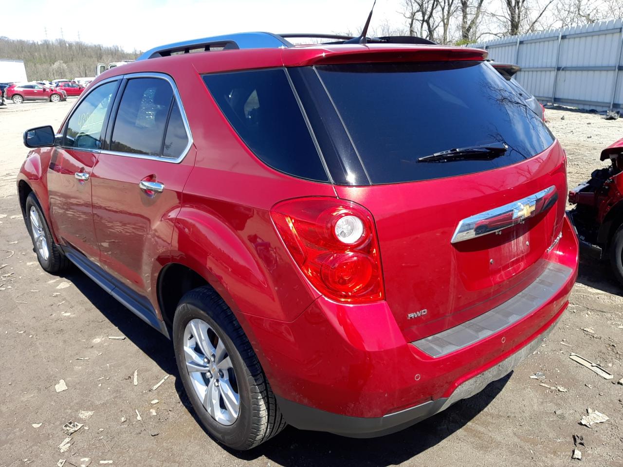 Photo 3 from auction – 2013 CHEVROLET EQUINOX LT with VIN 2GNFLGEK6D6152910
