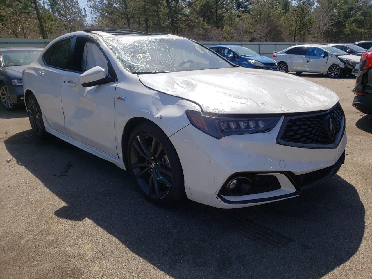 Photo 1 from auction – 2020 ACURA TLX TECHNO with VIN 19UUB1F60LA011741