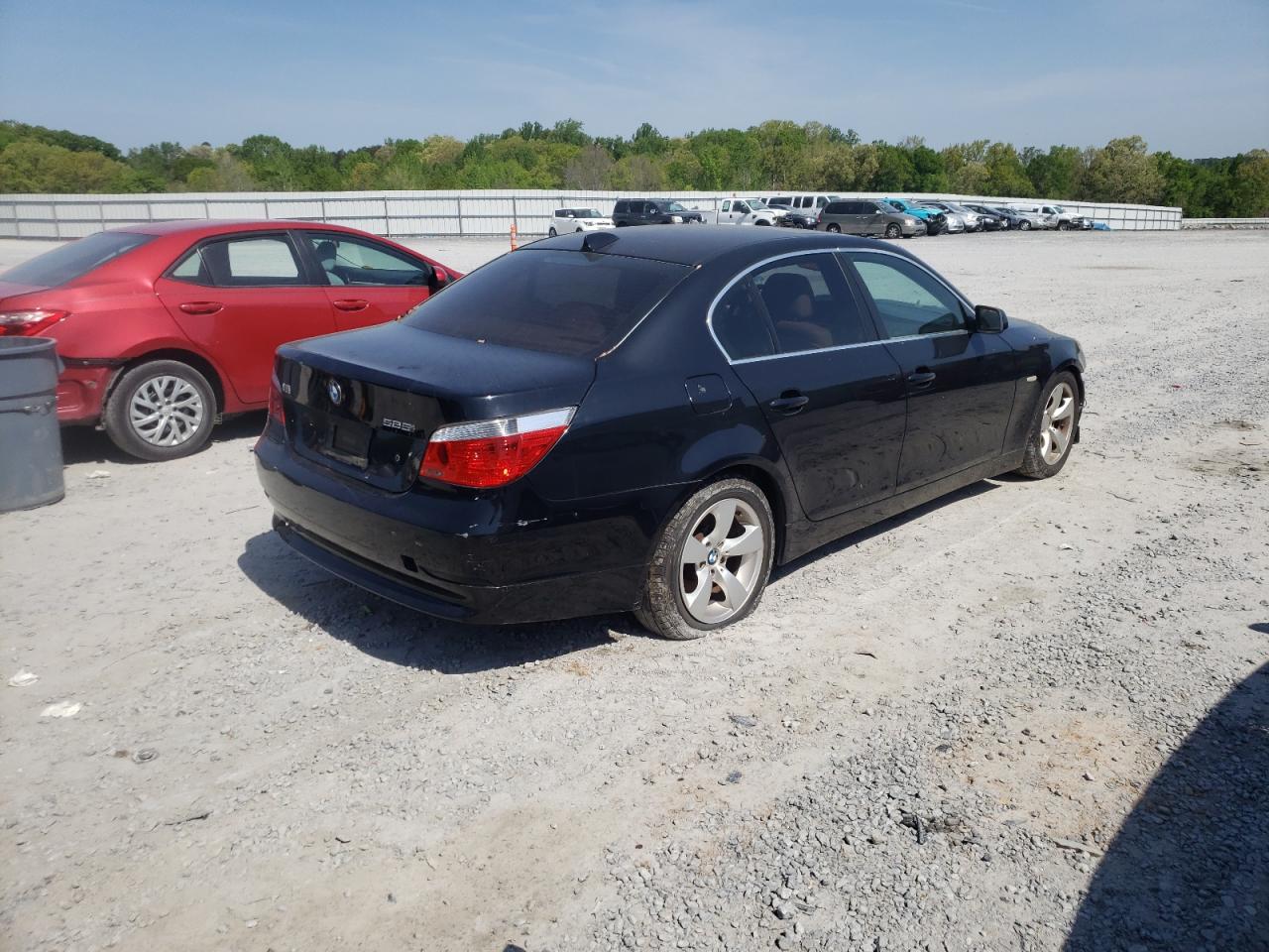 Photo 4 from auction – 2007 BMW 525 I with VIN WBANE53587CW64774