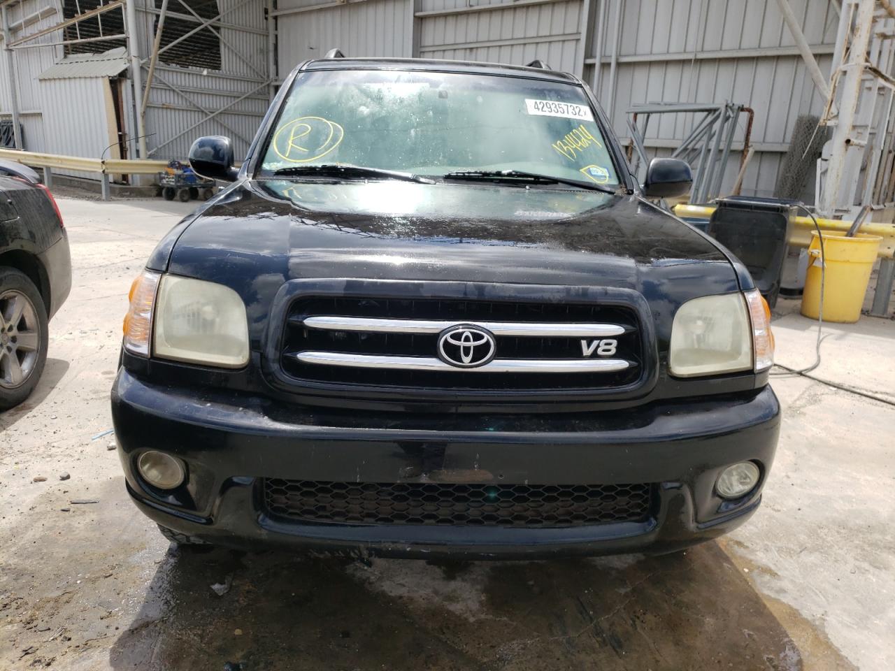 Photo 9 from auction – 2002 TOYOTA SEQUOIA LI with VIN 5TDZT38A02S134424