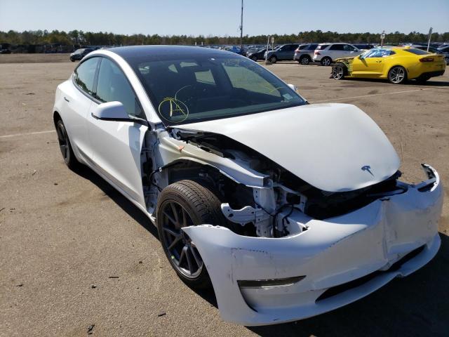 TESLA MODEL 3 2022 with VIN 5YJ3E1EA7NF114379 - Photo from auction