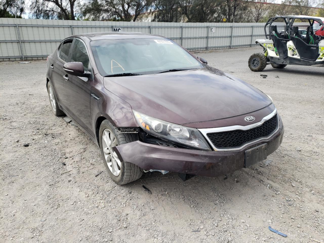 KIA OPTIMA LX 2013 with VIN 5XXGM4A78DG181150 - Photo from auction