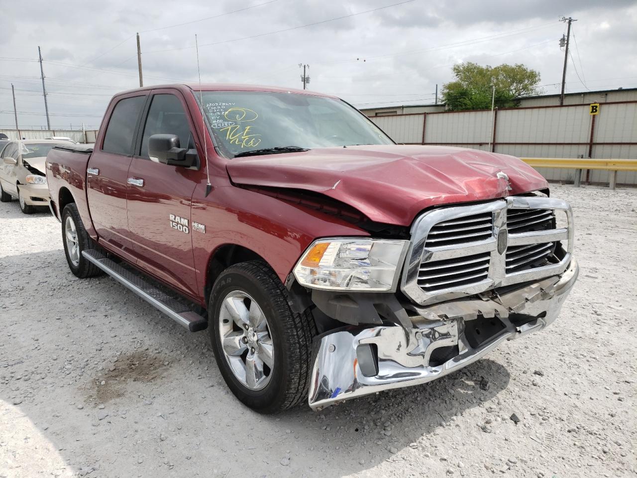 RAM 1500 SLT 2014 with VIN 1C6RR6LT3ES435605 - Photo from auction