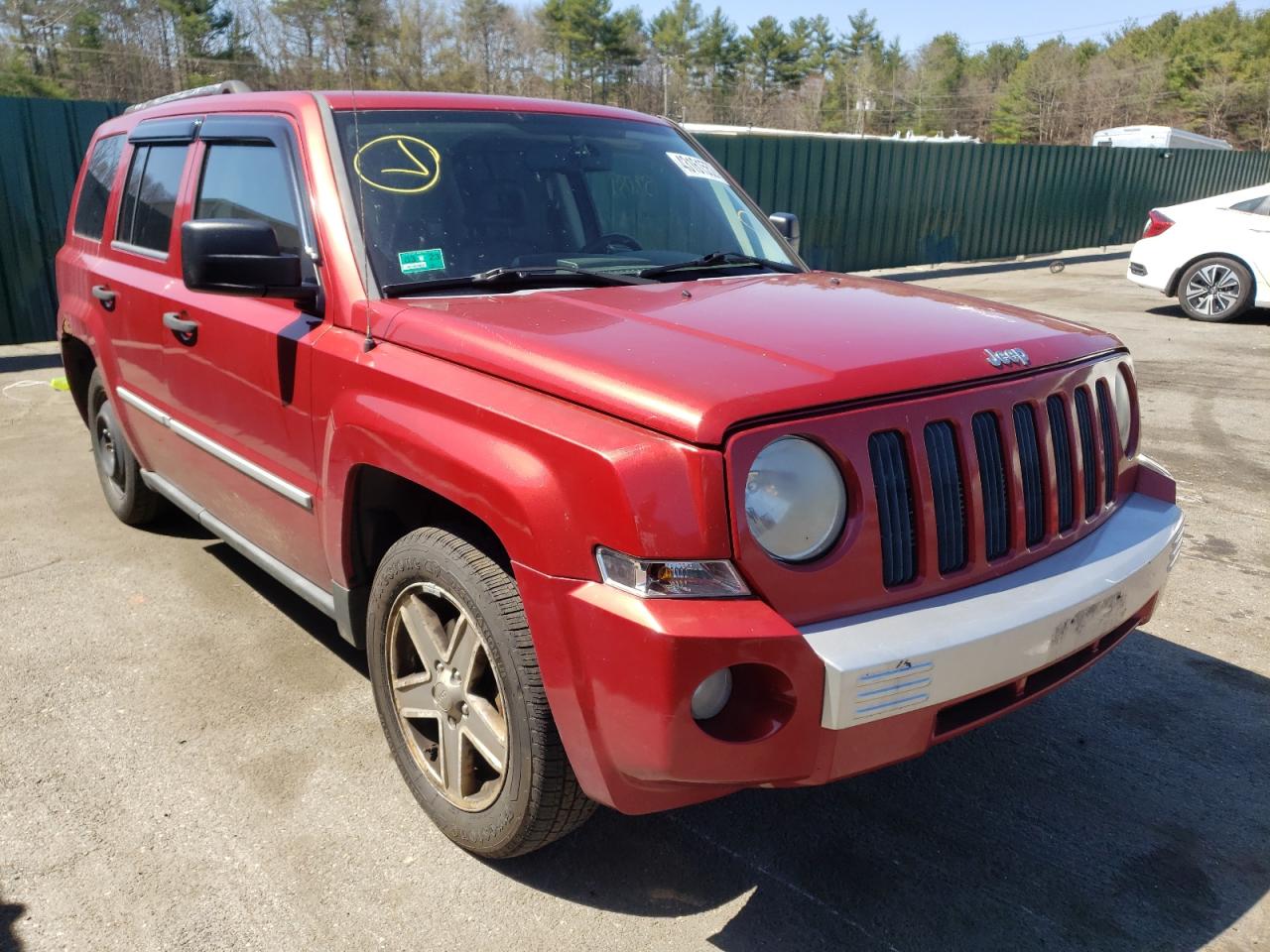 JEEP PATRIOT LI 2008 with VIN 1J8FF48W98D565448 - Photo from auction