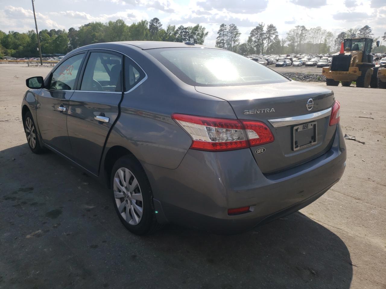 Photo 3 from auction – 2015 NISSAN SENTRA S with VIN 3N1AB7AP0FY360731