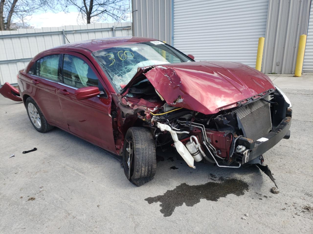 CHRYSLER 200 LX 2012 with VIN 1C3CCBAB1CN138397 - Photo from auction