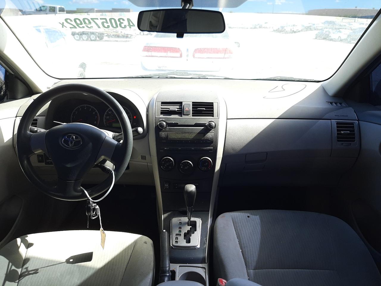 Photo 9 from auction – 2010 TOYOTA COROLLA BA with VIN 2T1BU4EE6AC531011