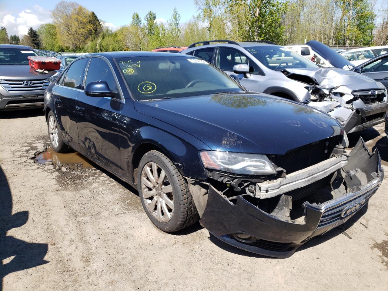 AUDI A4 PREMIUM 2009 with VIN WAUSF78K49N024398 - Photo from auction