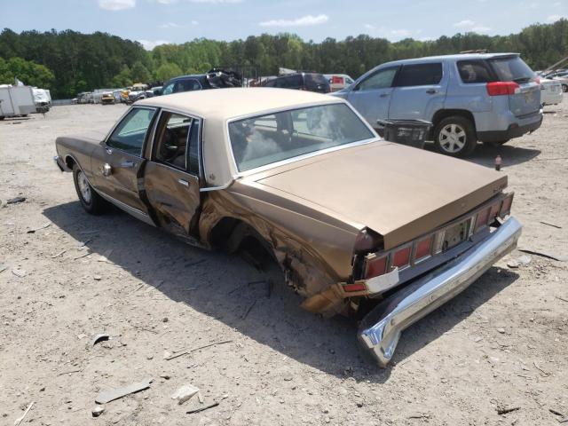Photo 3 from auction – 1982 CHEVROLET CAPRICE CL with VIN 2G1AN69H7C1156250