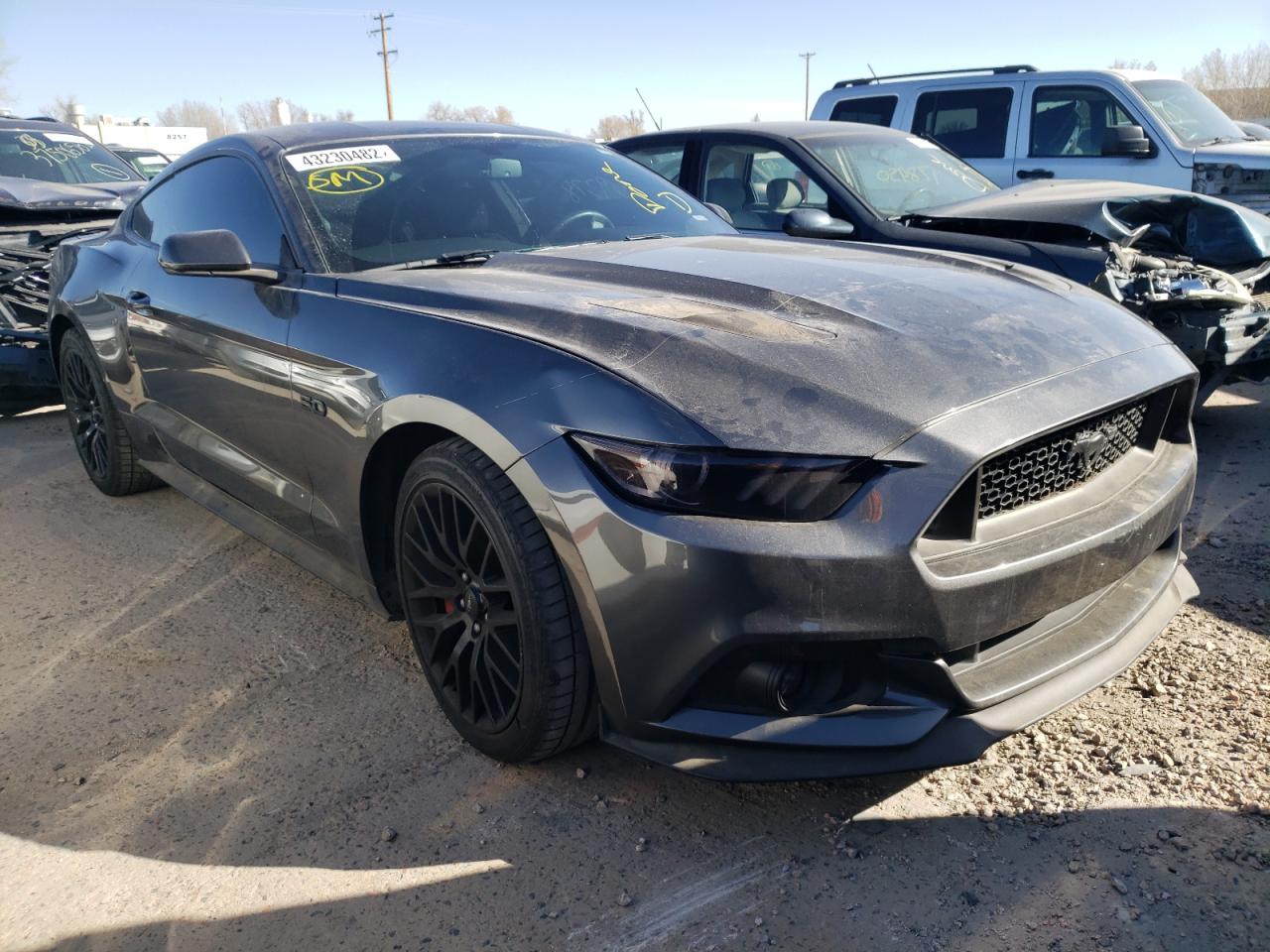 FORD MUSTANG GT 2015 with VIN 1FA6P8CF1F5355510 - Photo from auction