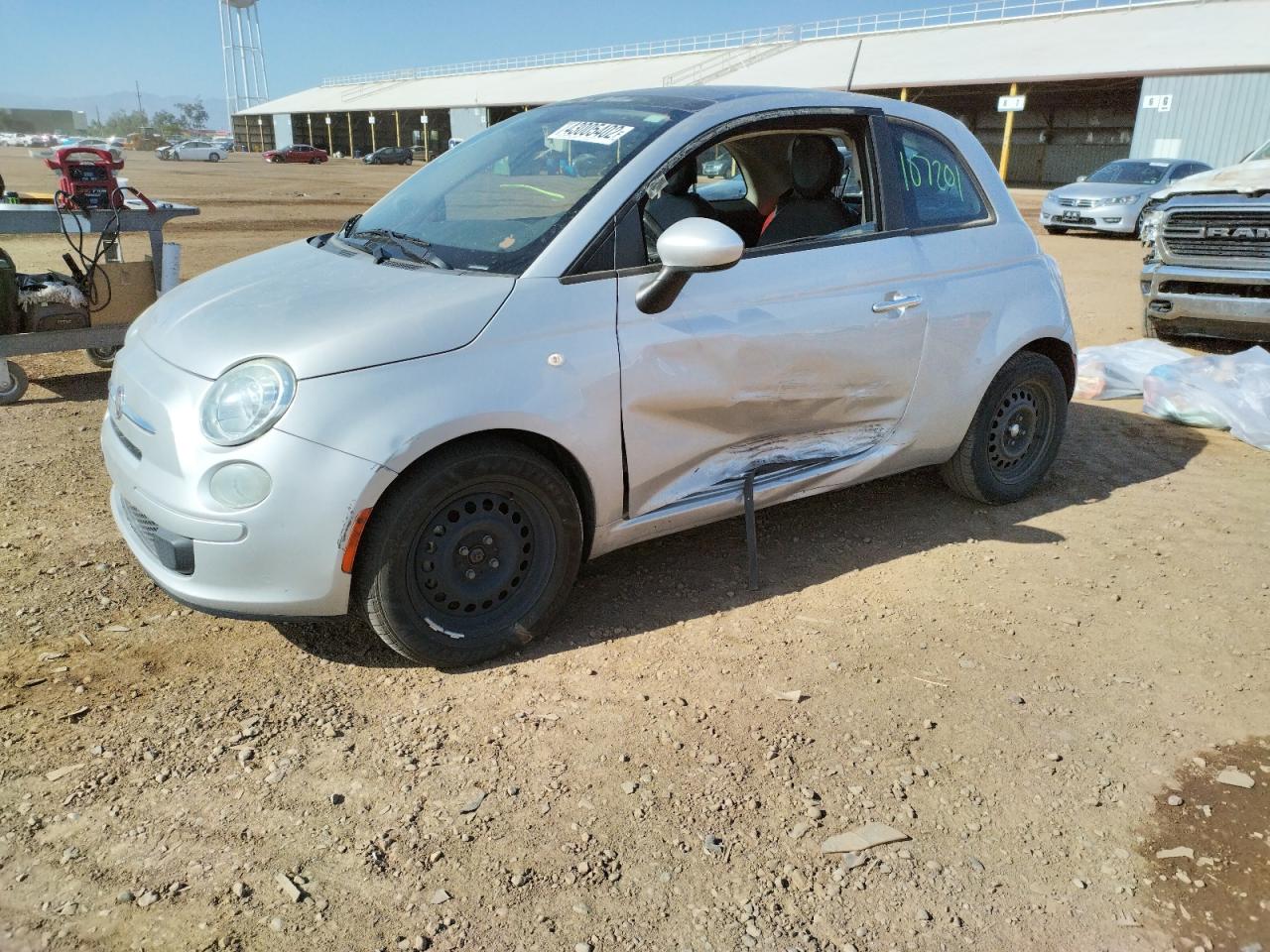 Photo 9 from auction – 2012 FIAT 500 POP with VIN 3C3CFFAR0CT383848