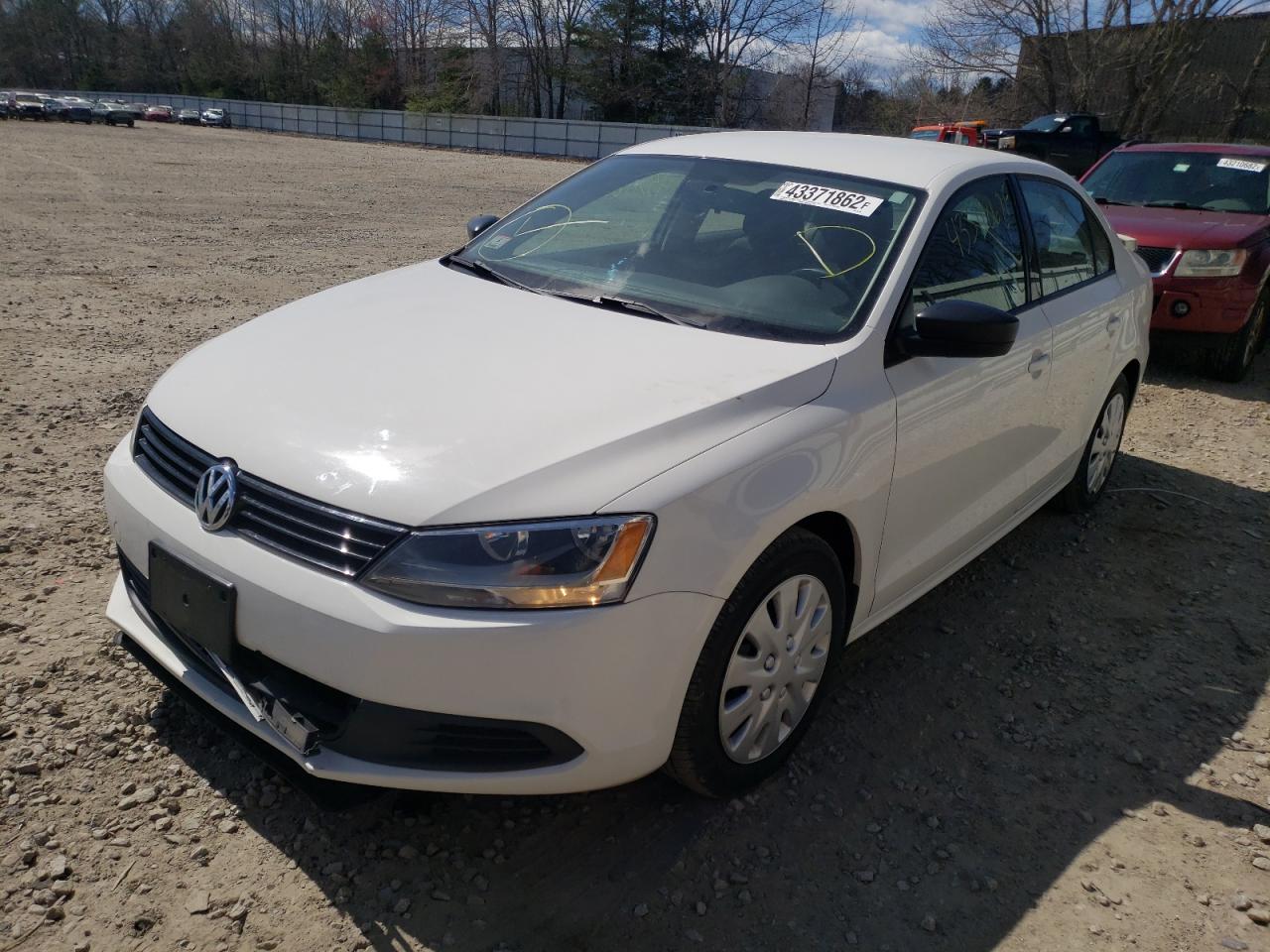 Photo 2 from auction – 2012 VOLKSWAGEN JETTA BASE with VIN 3VW2K7AJ0CM342968