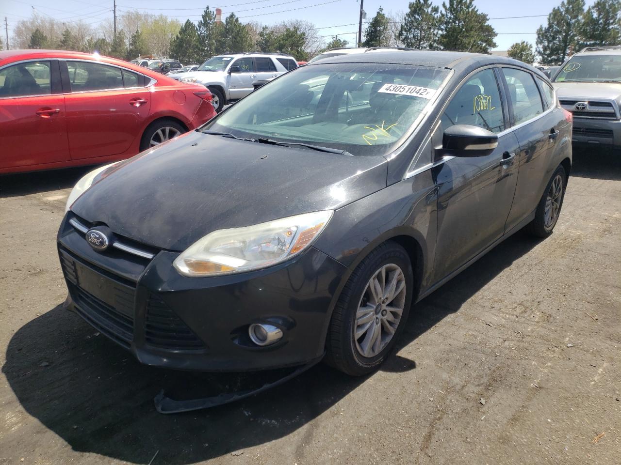 Photo 2 from auction – 2012 FORD FOCUS SEL with VIN 1FAHP3M26CL349068