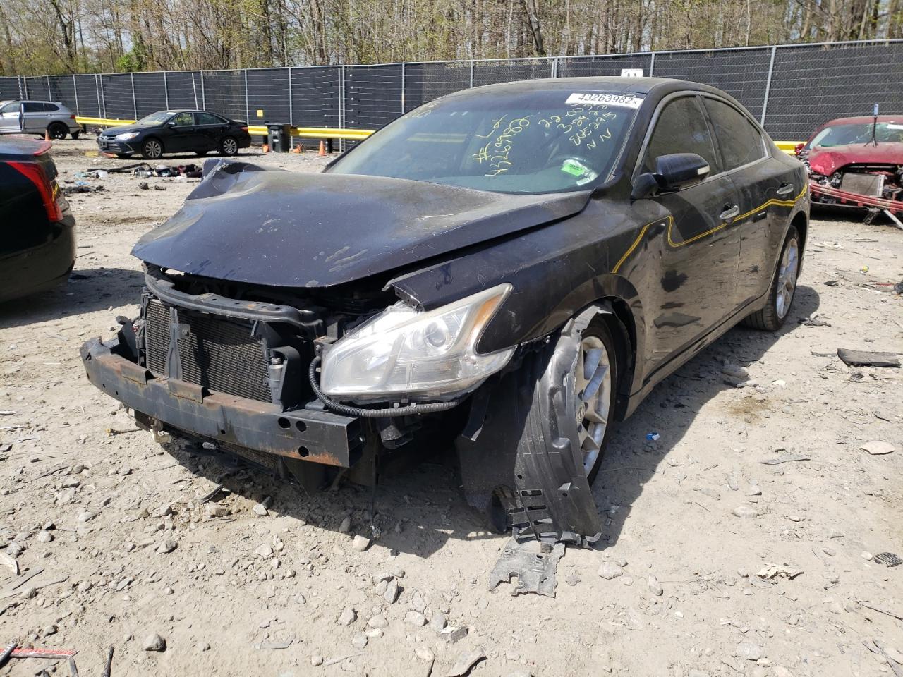 Photo 2 from auction – 2010 NISSAN MAXIMA S with VIN 1N4AA5AP6AC865295