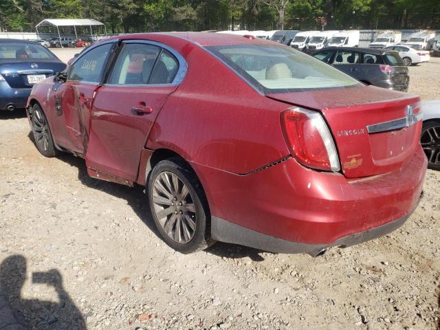 Photo 3 from auction – 2009 LINCOLN MKS with VIN 1LNHM93R29G613369