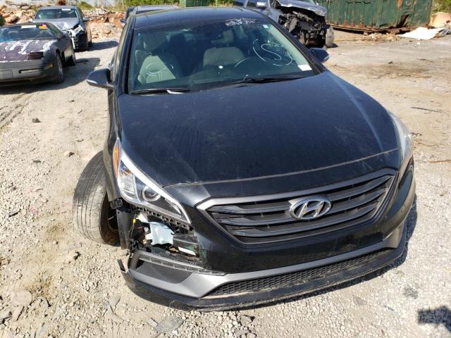 Photo 9 from auction – 2017 HYUNDAI SONATA SPO with VIN 5NPE34AF3HH584951