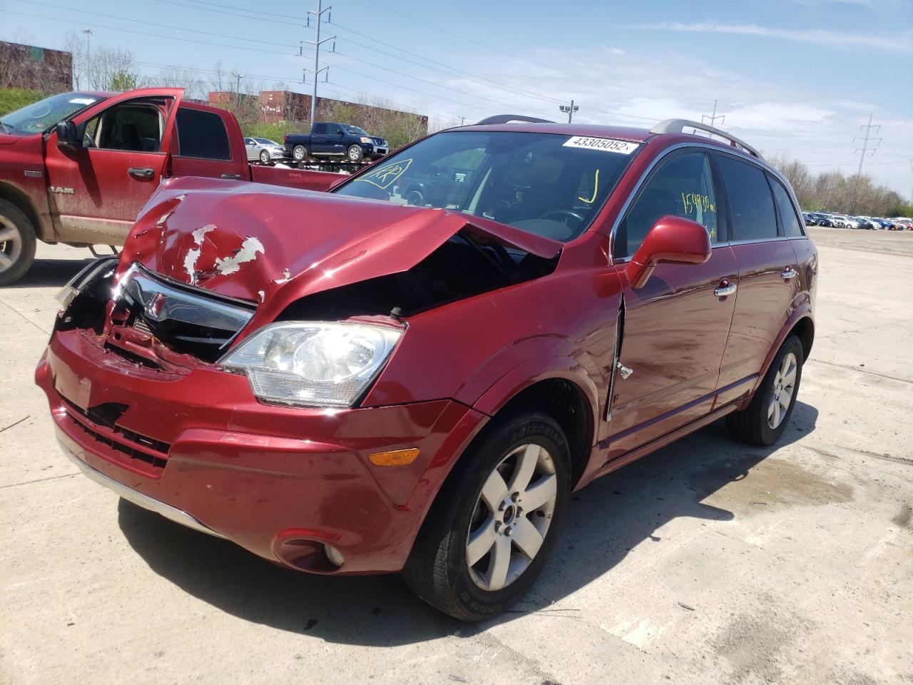 Photo 2 from auction – 2008 SATURN VUE XR with VIN 3GSCL53748S683467