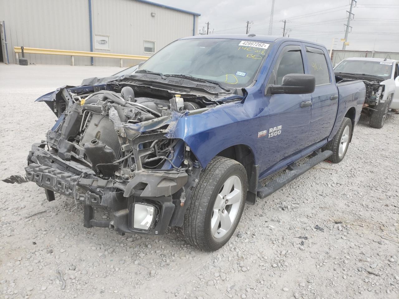 Photo 2 from auction – 2016 RAM 1500 ST with VIN 3C6RR6KT6GG142518